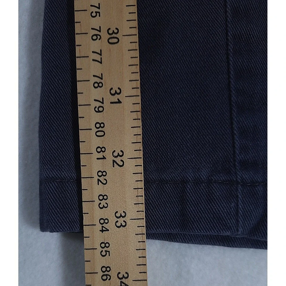 Bulwark FR Flame Resistant Work Pants Men 35x30 Navy Blue CAT 2 NFPA‎ 2112